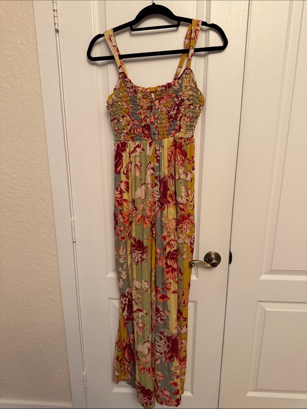 Free People Melrose printed wide leg jumpsuit - Picture 7 of 12